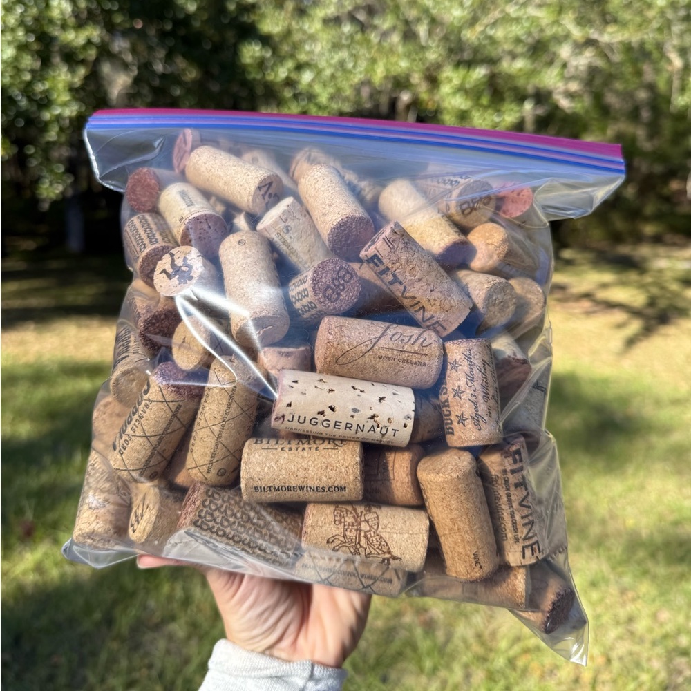 One Gallon Bag of Wine Corks 🍷
